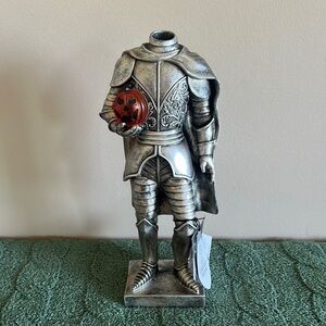 Martha Stewart Halloween 🎃 Headless Knight Soldier Pumpkin NEW!